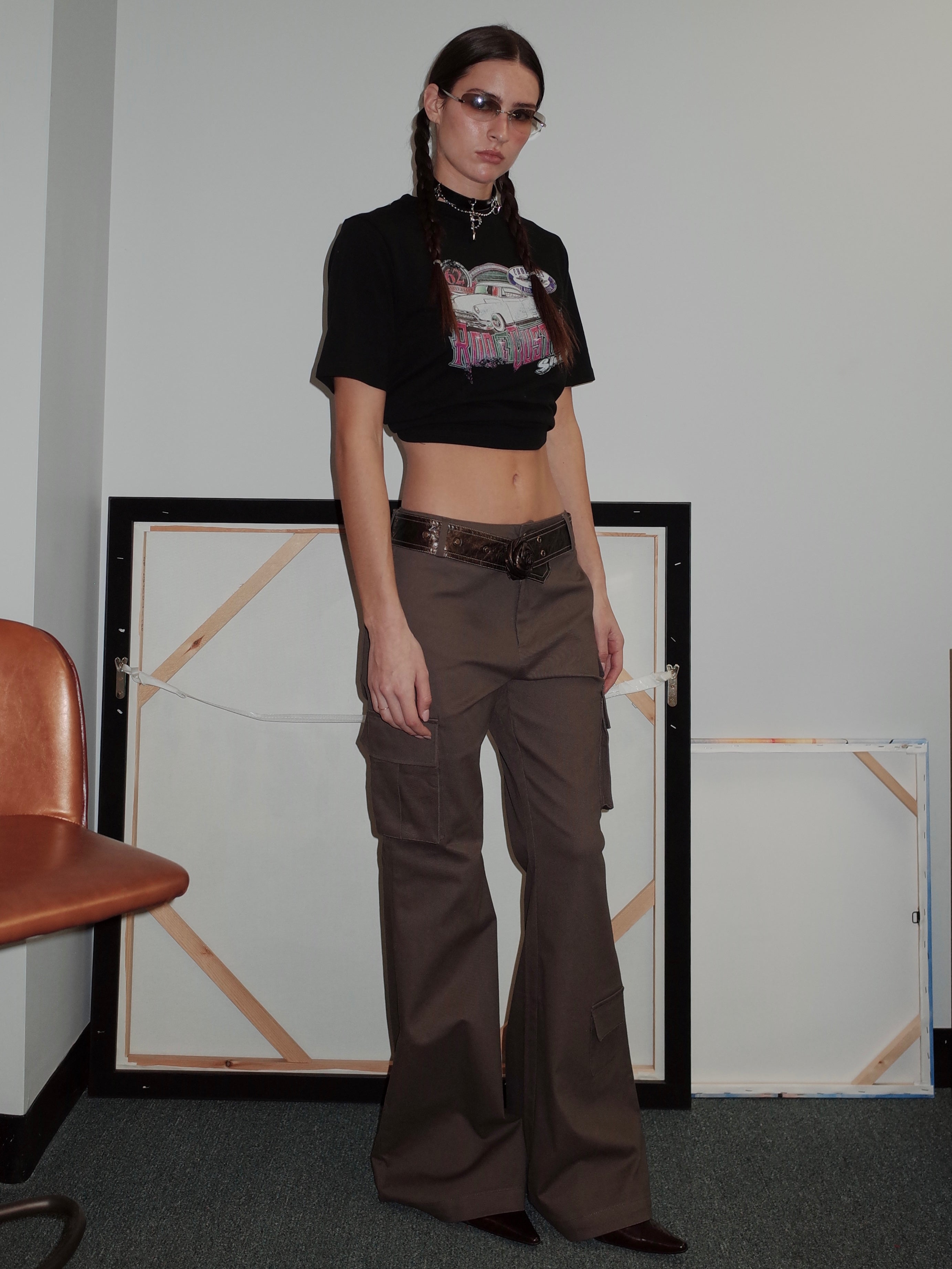 桃メロン様【Jieda】23-24 AW OVER CARGO PANTS 桃メロン様【Jieda】23