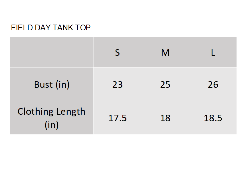 PROD Bldg 2023 summer Field Day Tank Top