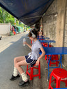 PROD Bldg 2023 summer Sailor Stripe Short Sleeve Shirt