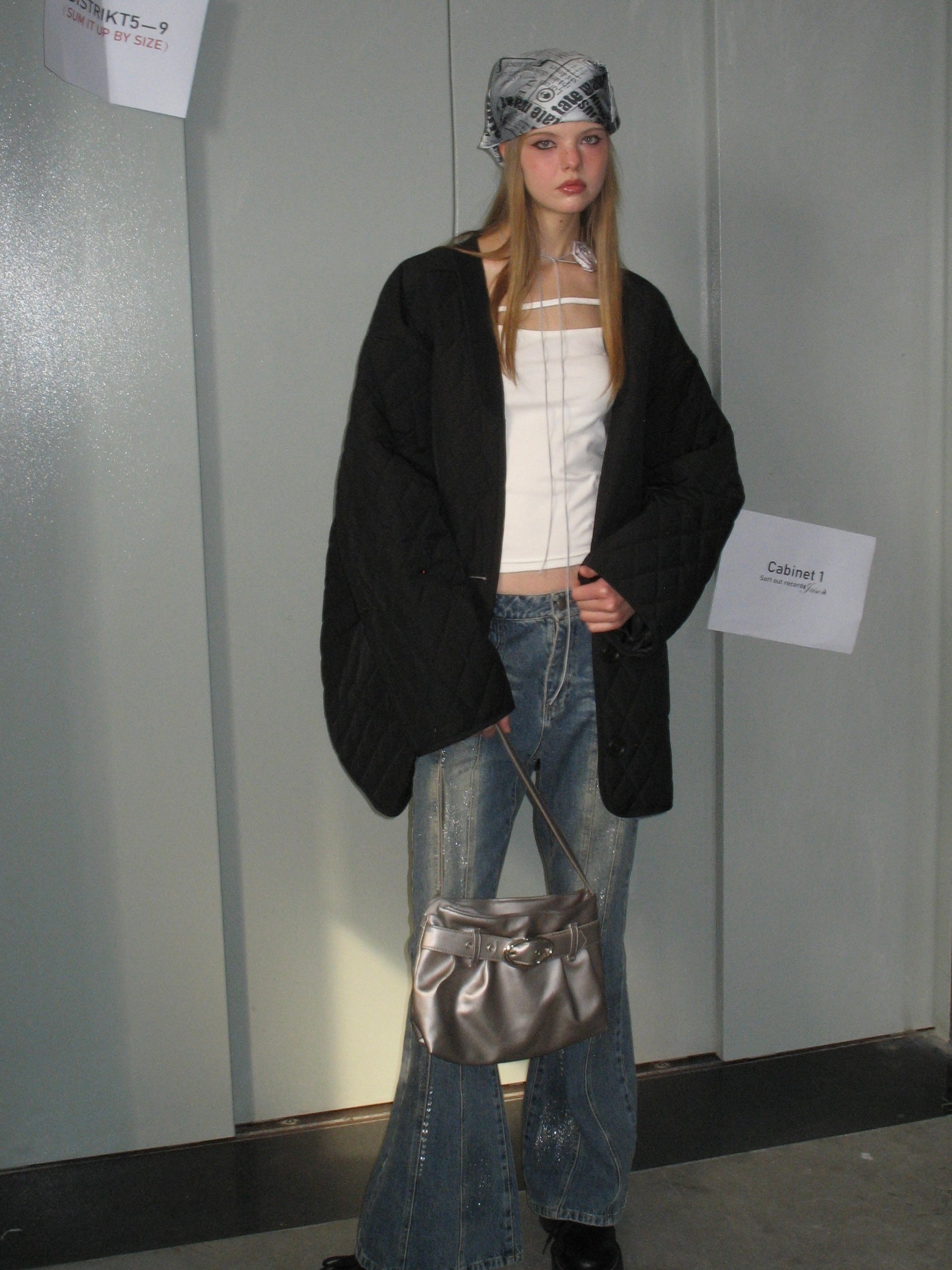 PROD Bldg 2023 winter 2 Black Quilted Cotton Coat