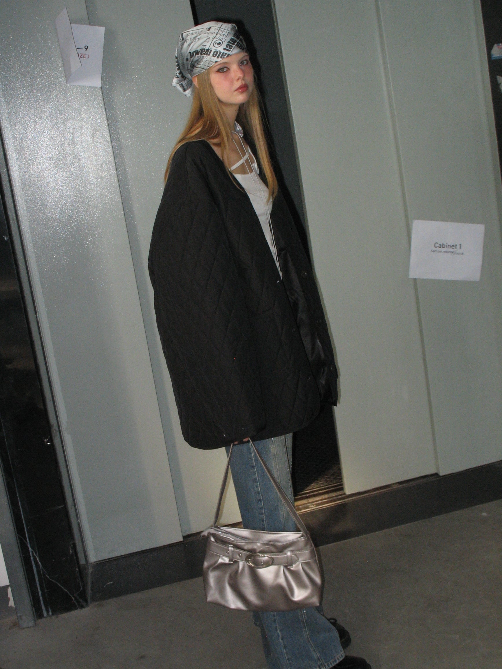 PROD Bldg 2023 winter 2 Black Quilted Cotton Coat