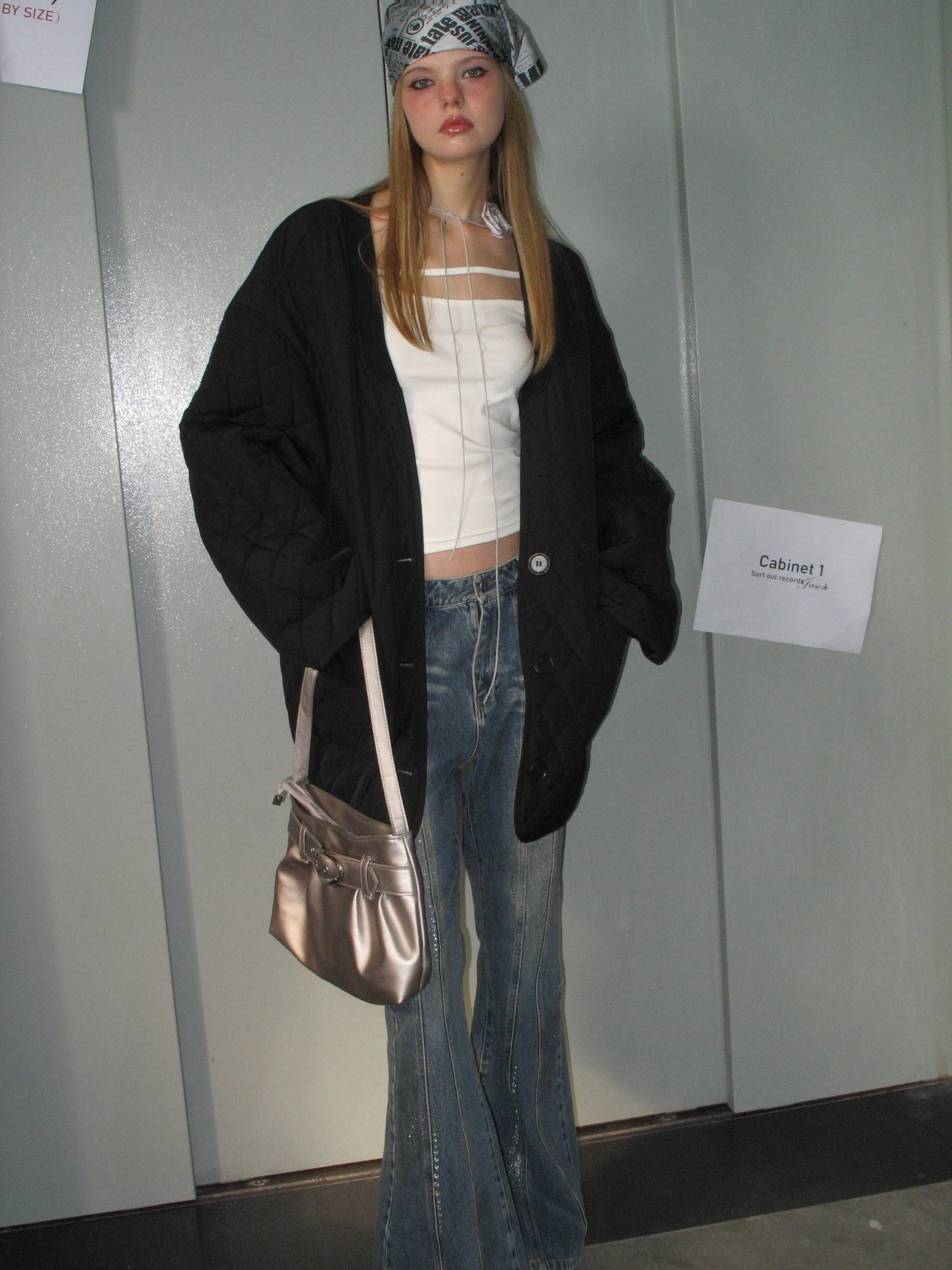 PROD Bldg 2023 winter 2 Black Quilted Cotton Coat