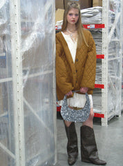 PROD Bldg 2023 winter 2 Caramel Quilted Cotton Coat