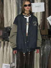 PROD Bldg 2023 winter 2 Denim Baseball Jacket