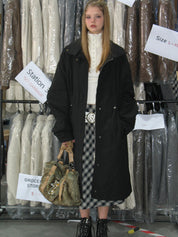 PROD Bldg 2023 winter 2 Drawstring Waist Long Winter Coat