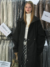 PROD Bldg 2023 winter 2 Drawstring Waist Long Winter Coat