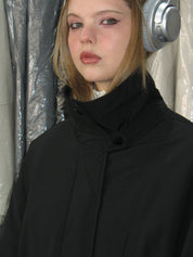 PROD Bldg 2023 winter 2 Drawstring Waist Long Winter Coat