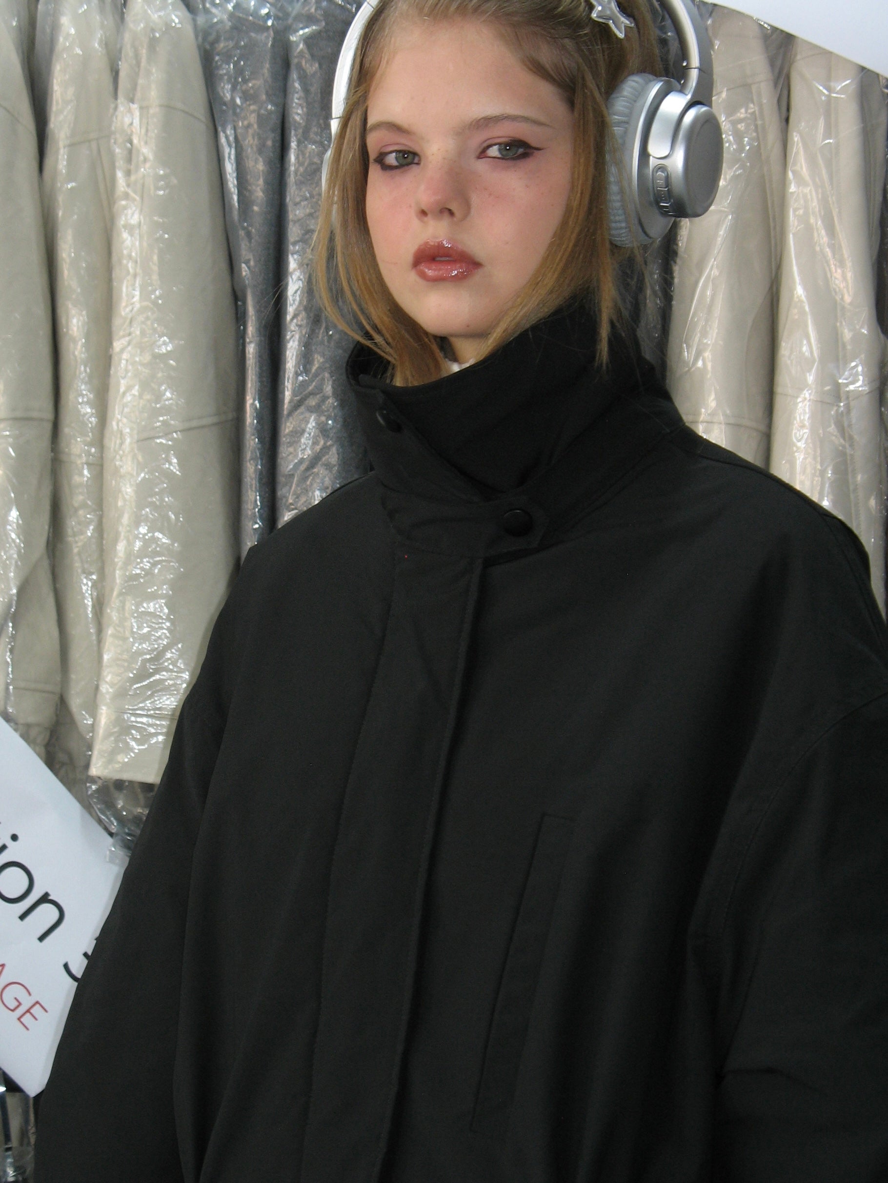 PROD Bldg 2023 winter 2 Drawstring Waist Long Winter Coat