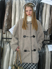 PROD Bldg 2023 winter 2 Faux Lambs Wool Coat