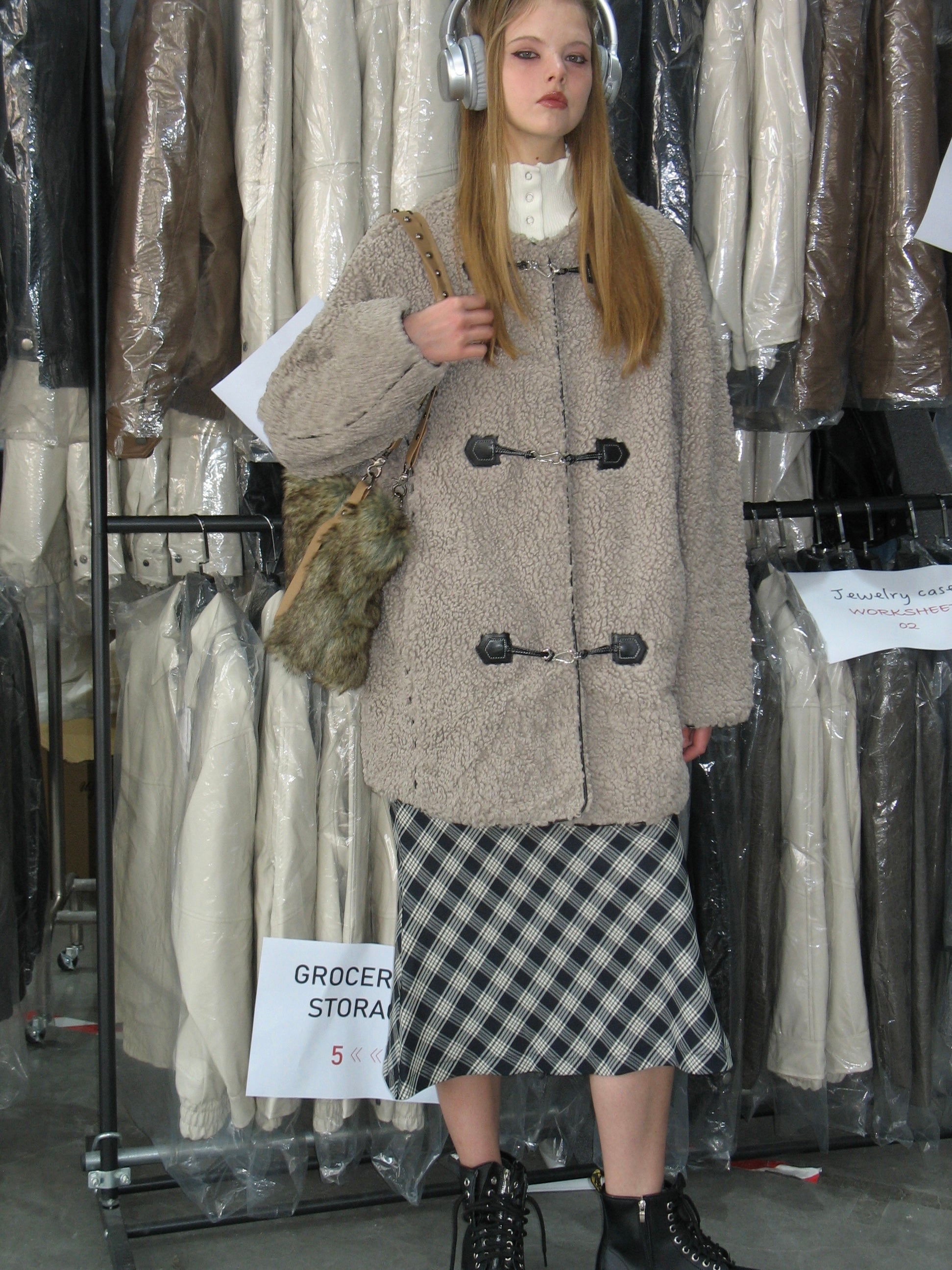 PROD Bldg 2023 winter 2 Faux Lambs Wool Coat