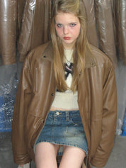 PROD Bldg 2023 winter 2 Faux Leather Winter Jacket