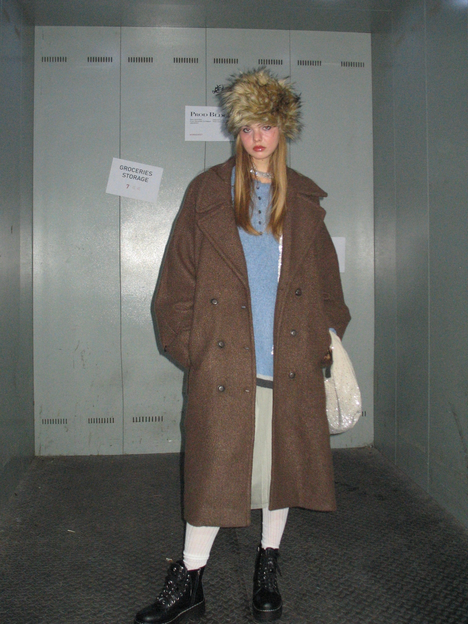 PROD Bldg 2023 winter 2 Frenchy Lapel Neck Double Button OverCoat