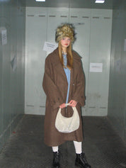 PROD Bldg 2023 winter 2 Frenchy Lapel Neck Double Button OverCoat