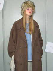 PROD Bldg 2023 winter 2 Frenchy Lapel Neck Double Button OverCoat
