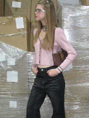 PROD Bldg 2023 winter 2 Front Button Short Cardigan