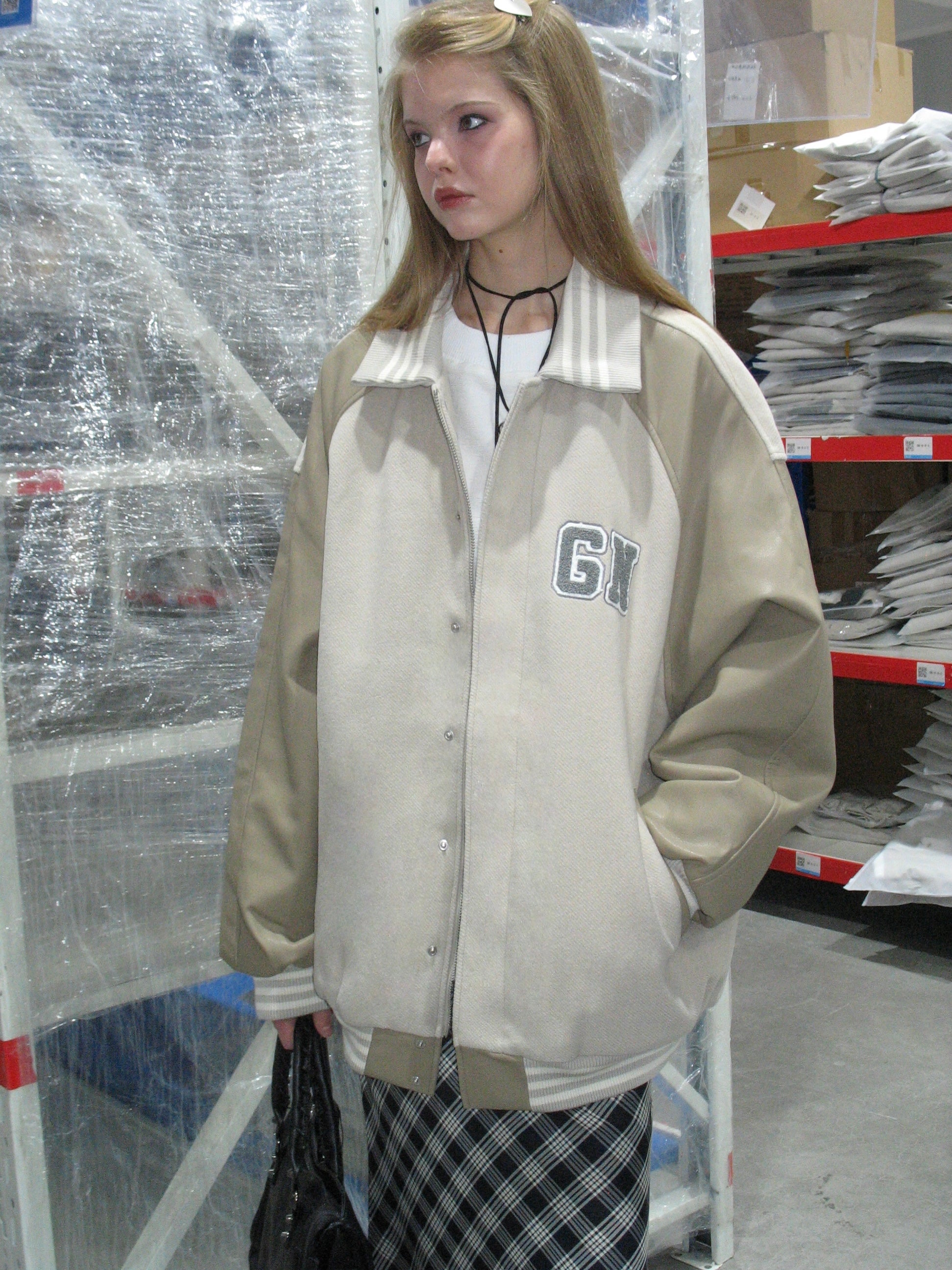 PROD Bldg 2023 winter 2 GN Baseball Jacket