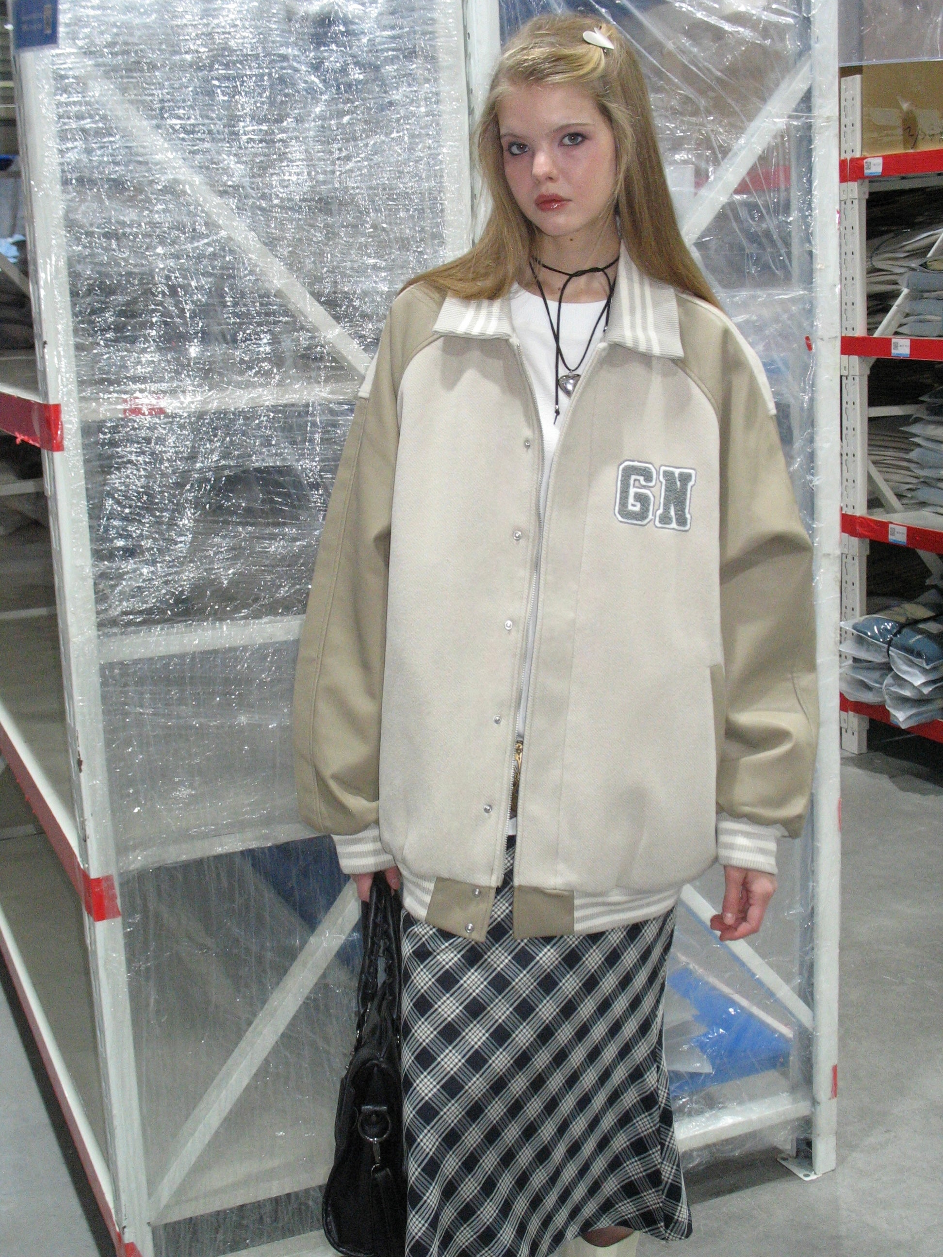 PROD Bldg 2023 winter 2 GN Baseball Jacket