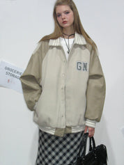 PROD Bldg 2023 winter 2 GN Baseball Jacket