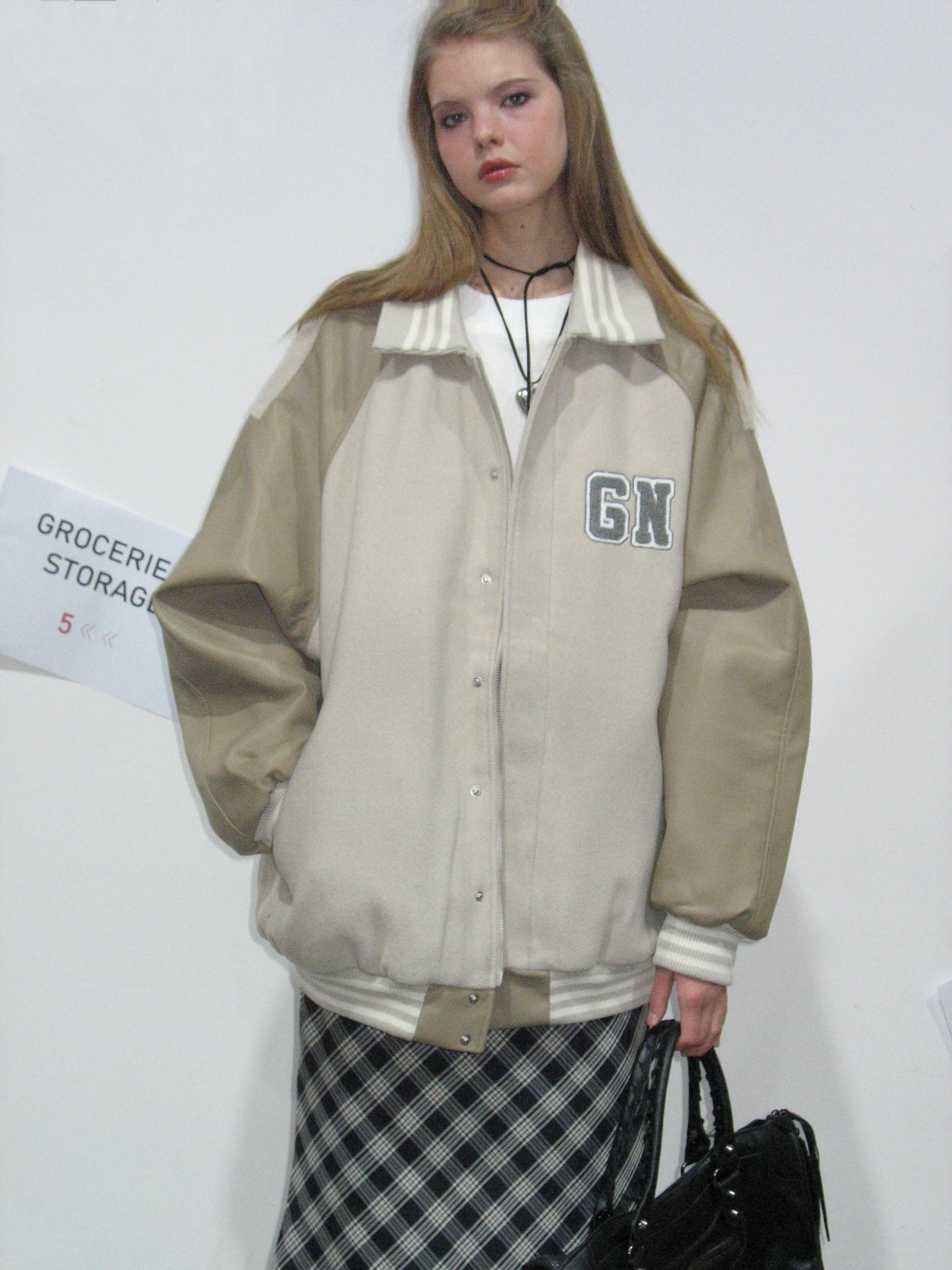 PROD Bldg 2023 winter 2 GN Baseball Jacket