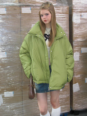 PROD Bldg 2023 winter 2 Green Puffer Down Jacket