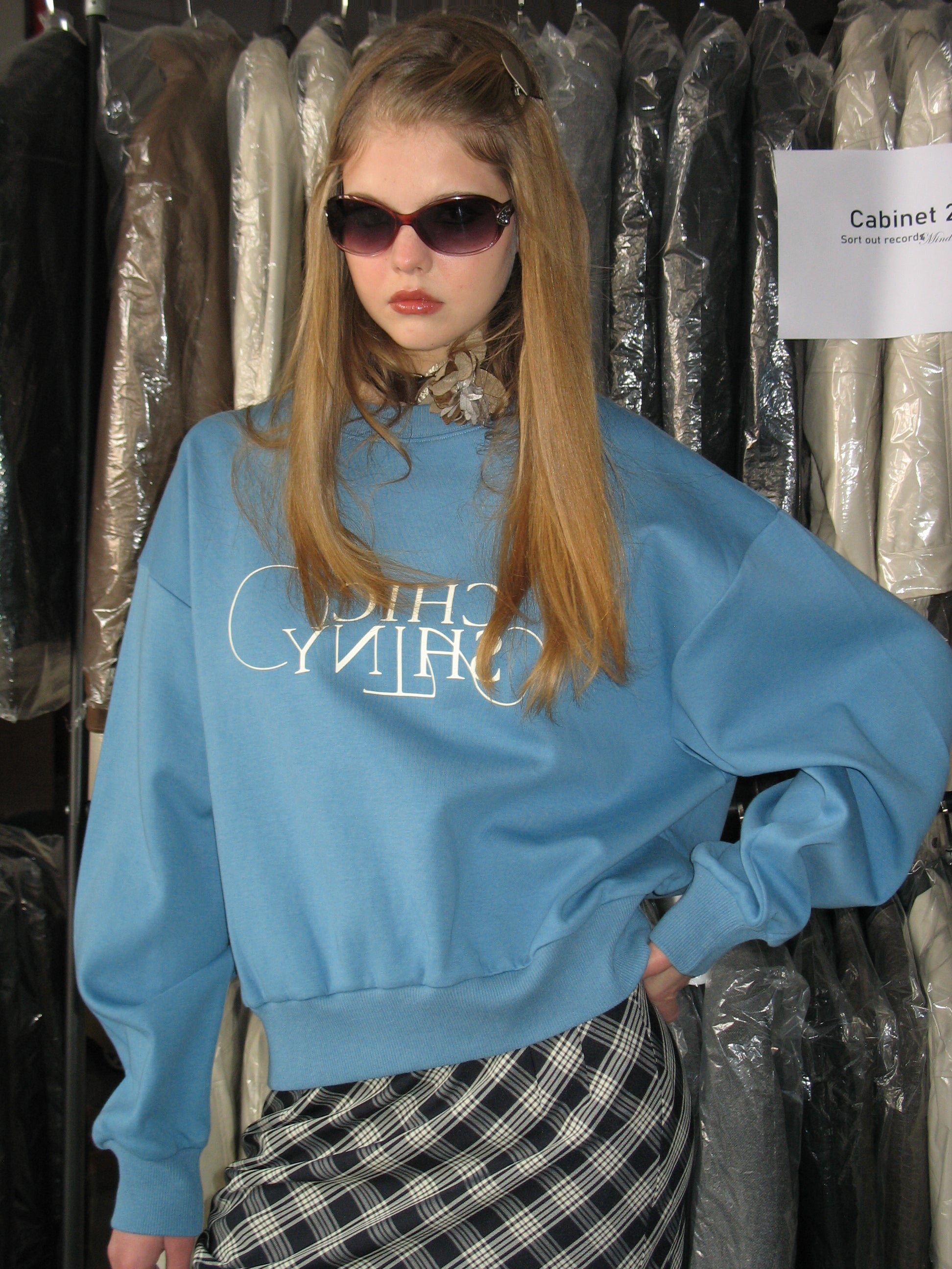 PROD Bldg 2023 winter 2 Inverted Words Small Sweatshirt