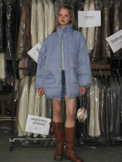 PROD Bldg 2023 winter 2 Light Blue Down Jacket