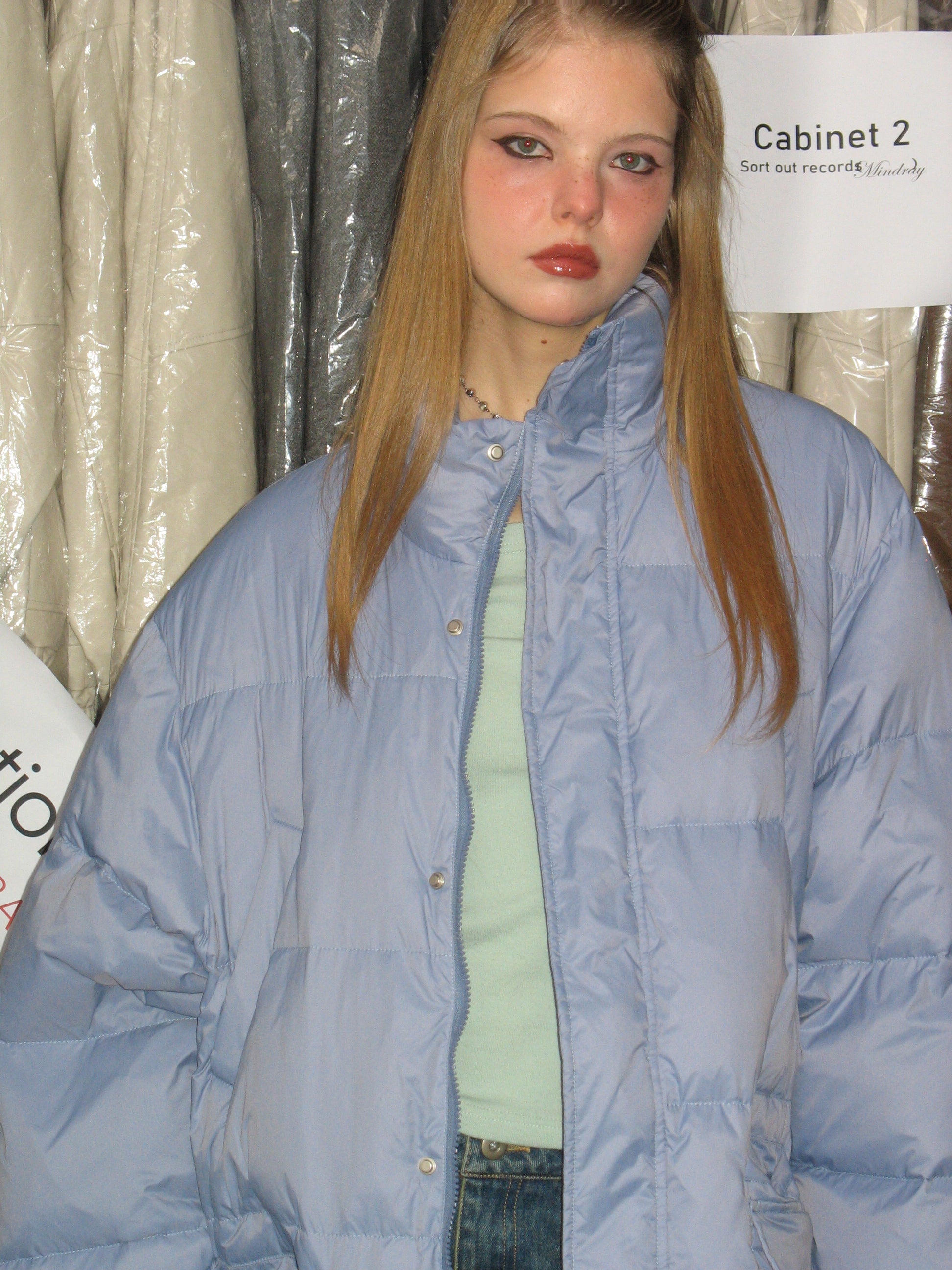 PROD Bldg 2023 winter 2 Light Blue Down Jacket