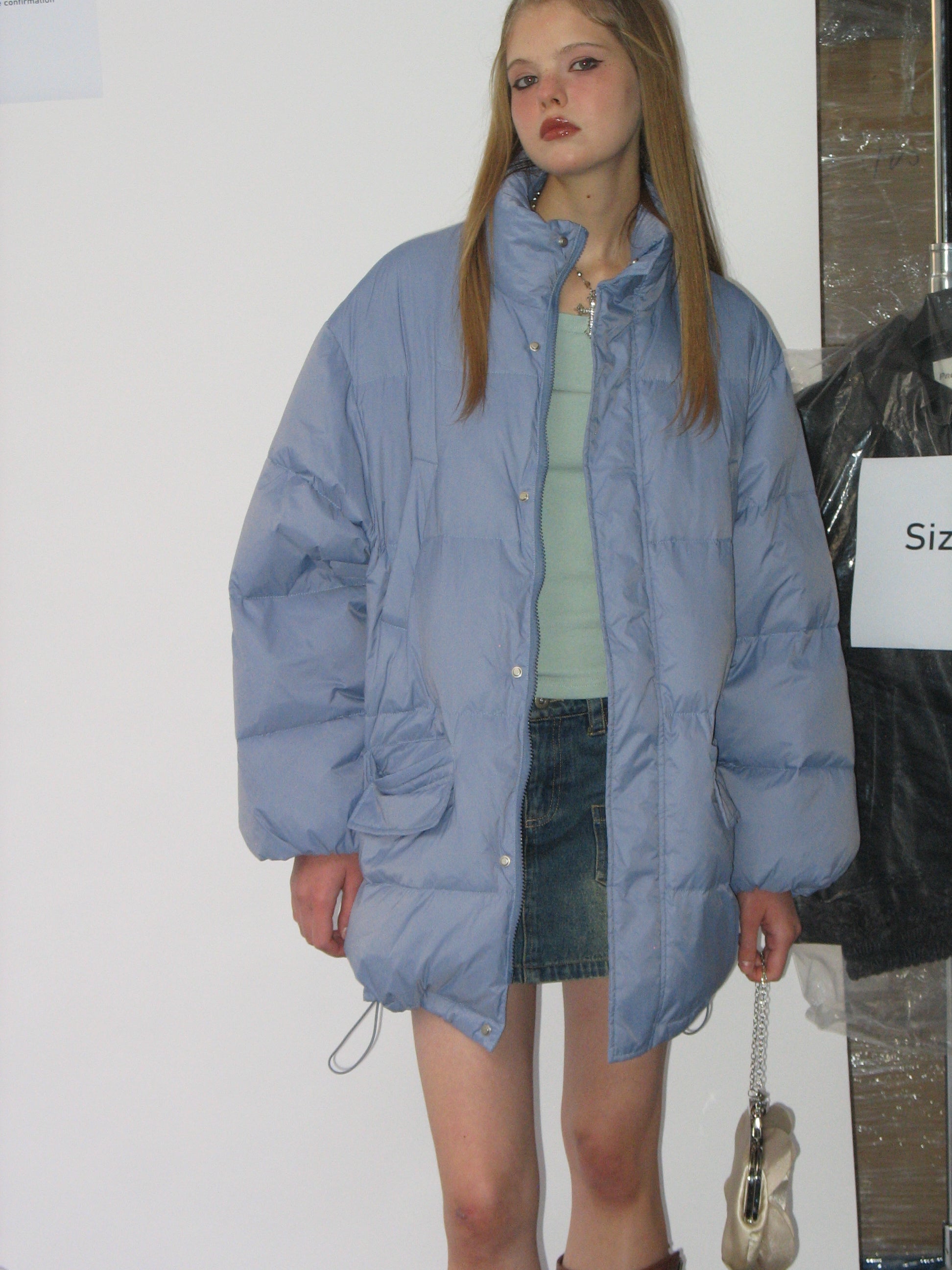 PROD Bldg 2023 winter 2 Light Blue Down Jacket