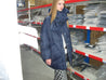 PROD Bldg 2023 winter 2 Navy Blue Down Jacket with Scarf