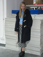 PROD Bldg 2023 winter 2 Navy Blue Duffle Coat