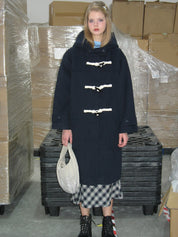 PROD Bldg 2023 winter 2 Navy Blue Duffle Coat