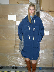 PROD Bldg 2023 winter 2 Navy Blue Horn Buckle Winter Coat