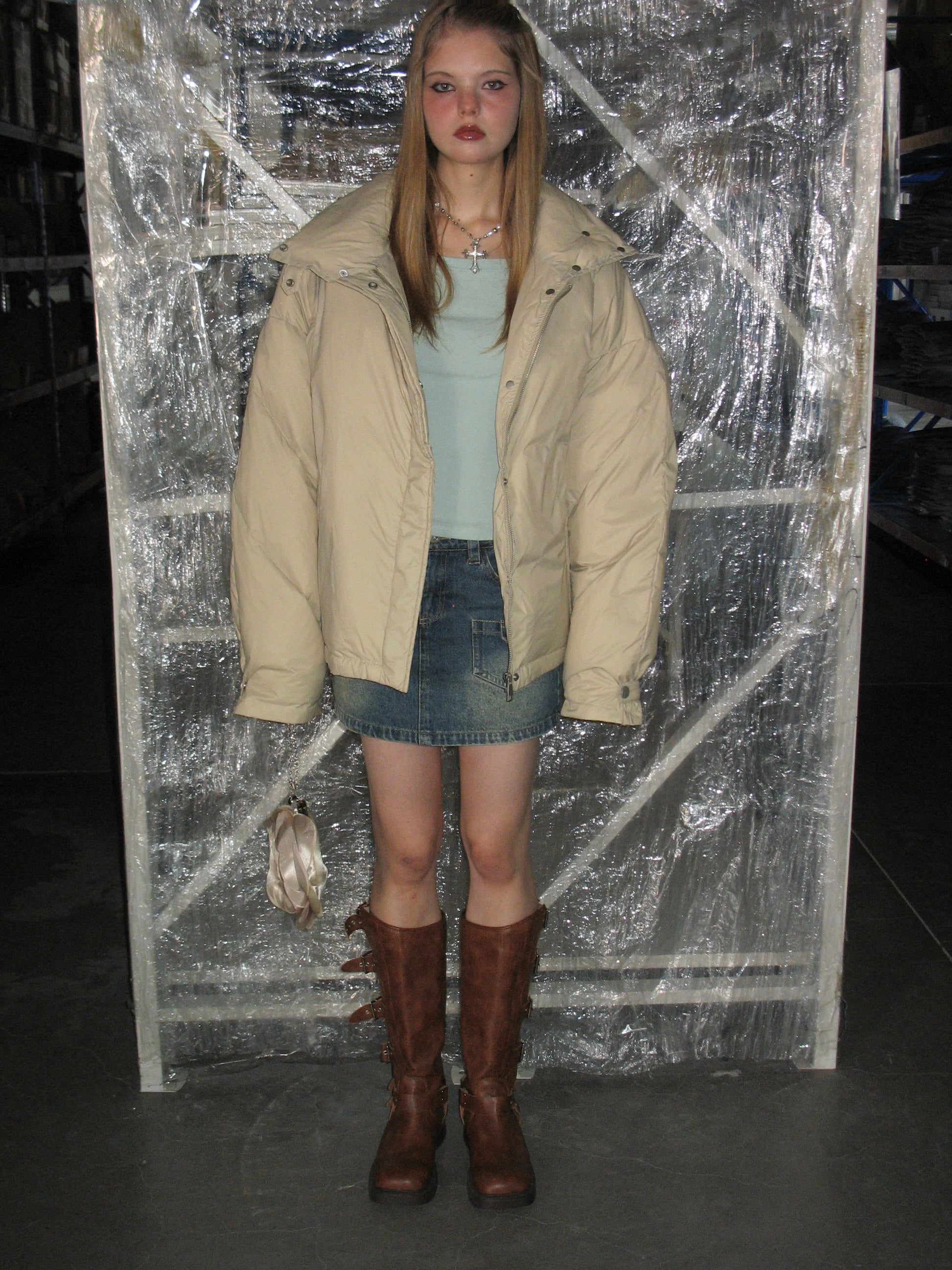 PROD Bldg 2023 winter 2 Puffer High Collar Down Jacket