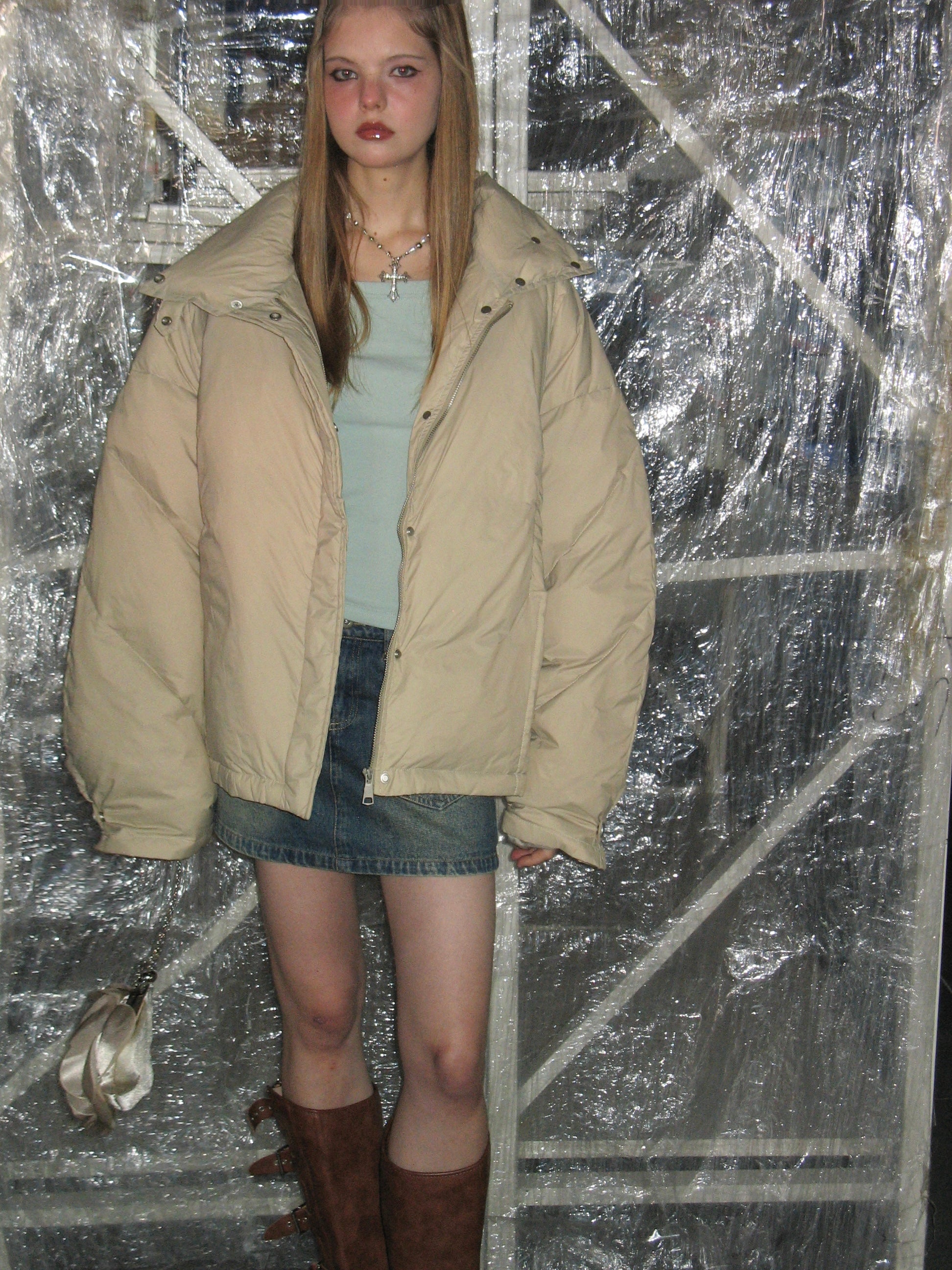 PROD Bldg 2023 winter 2 Puffer High Collar Down Jacket