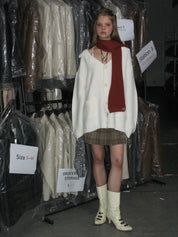 PROD Bldg 2023 winter 2 Red Knit Scarf