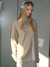 PROD Bldg 2023 winter 2 S / beige Button-On-Side Long Sleeve