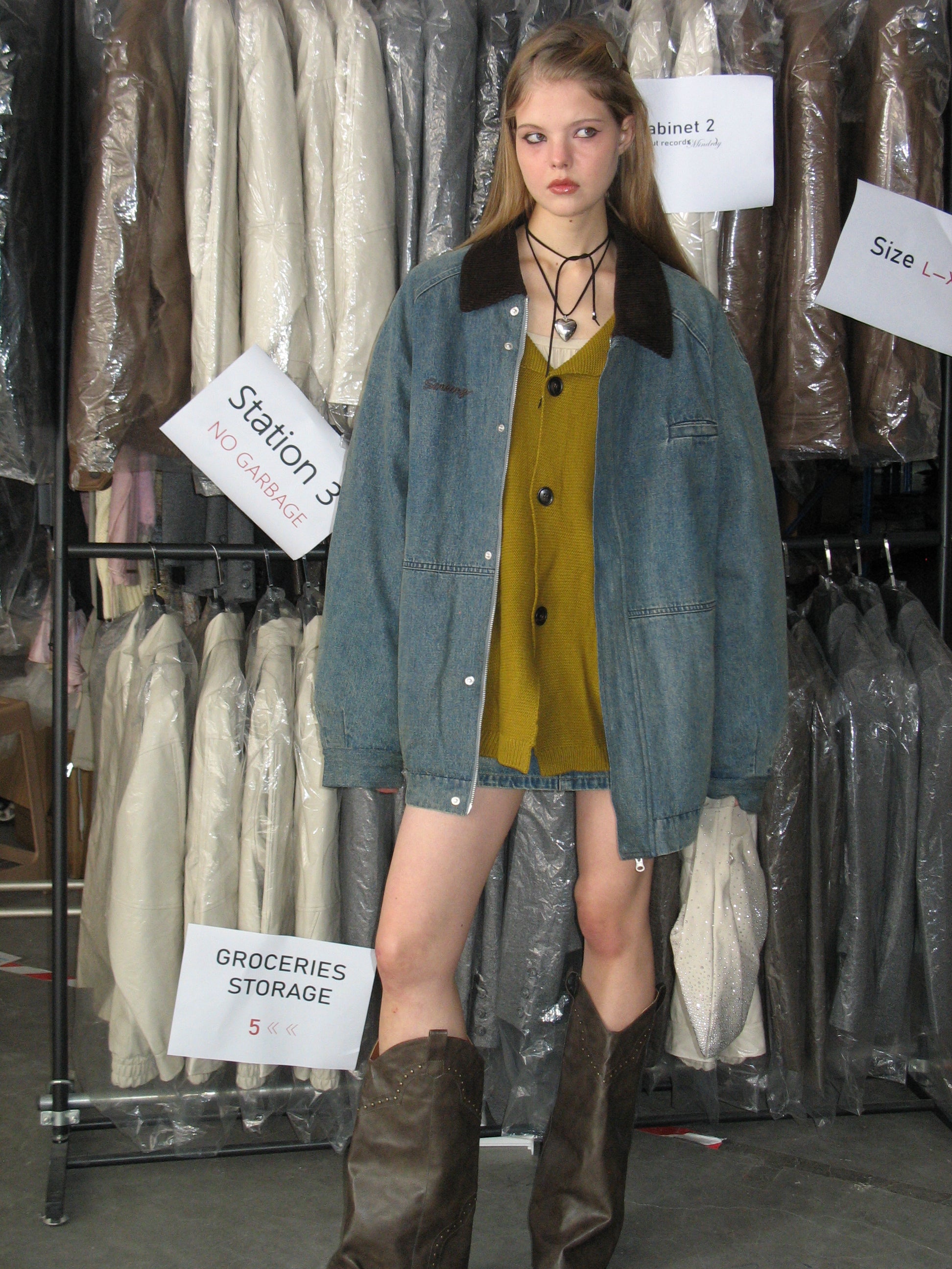  blue Denim Cotton Jackets