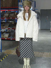 PROD Bldg 2023 winter 2 S / White White Down Jacket