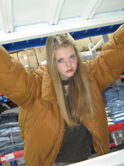 PROD Bldg 2023 winter 2 S / Yellow Yellow Puffer Down Jacket