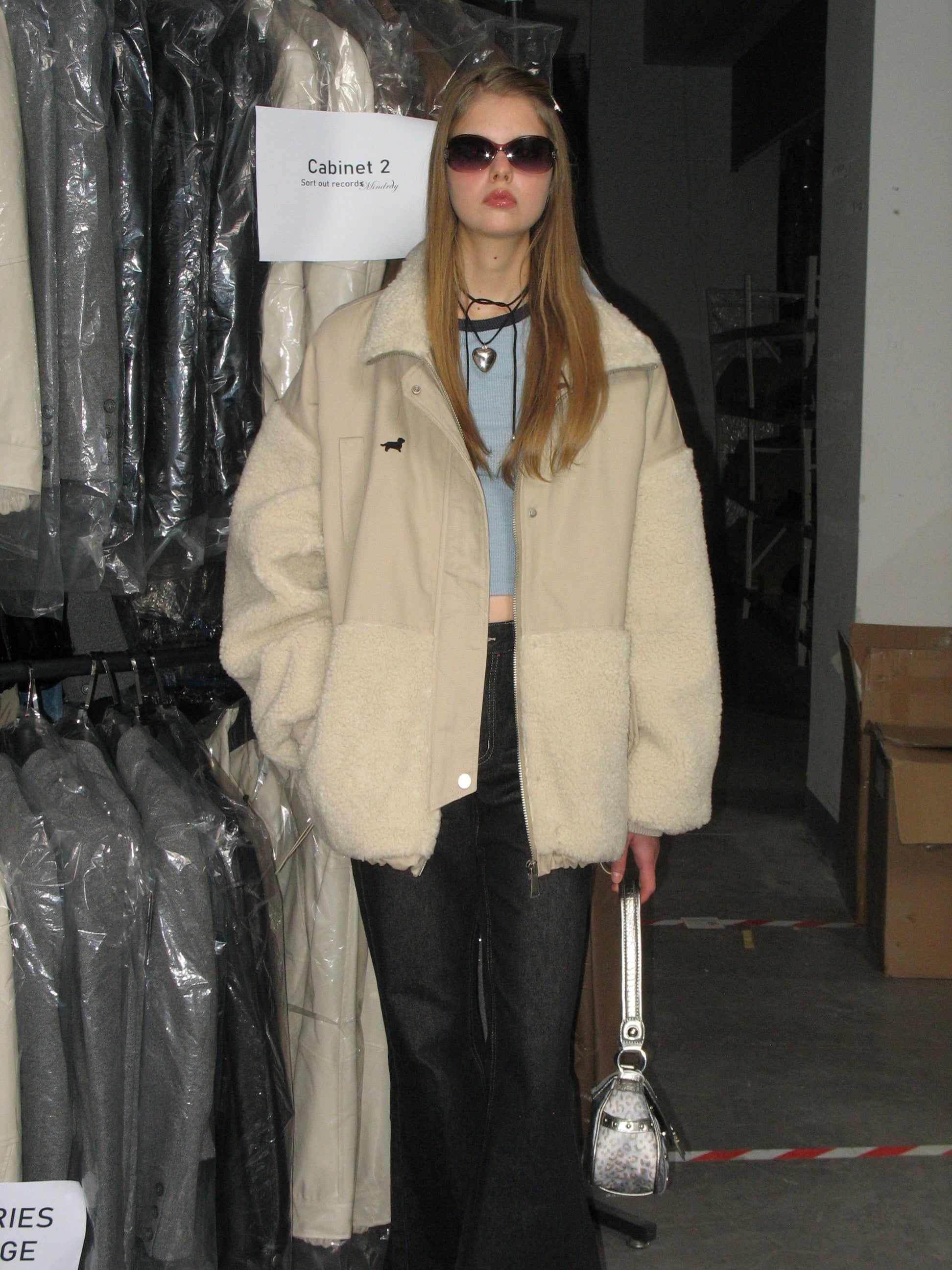 PROD Bldg 2023 winter 2 Splice Faux Lambswool Coat