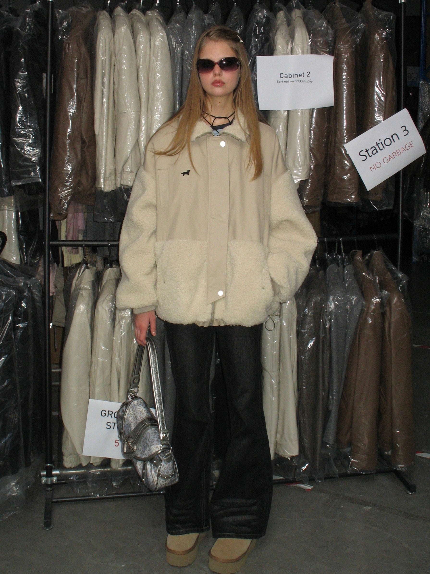 PROD Bldg 2023 winter 2 Splice Faux Lambswool Coat