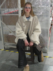 PROD Bldg 2023 winter 2 Splice Faux Lambswool Coat