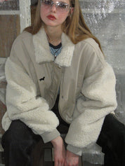 PROD Bldg 2023 winter 2 Splice Faux Lambswool Coat