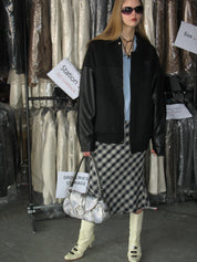 PROD Bldg 2023 winter 2 Spliced Faux leather Jacket