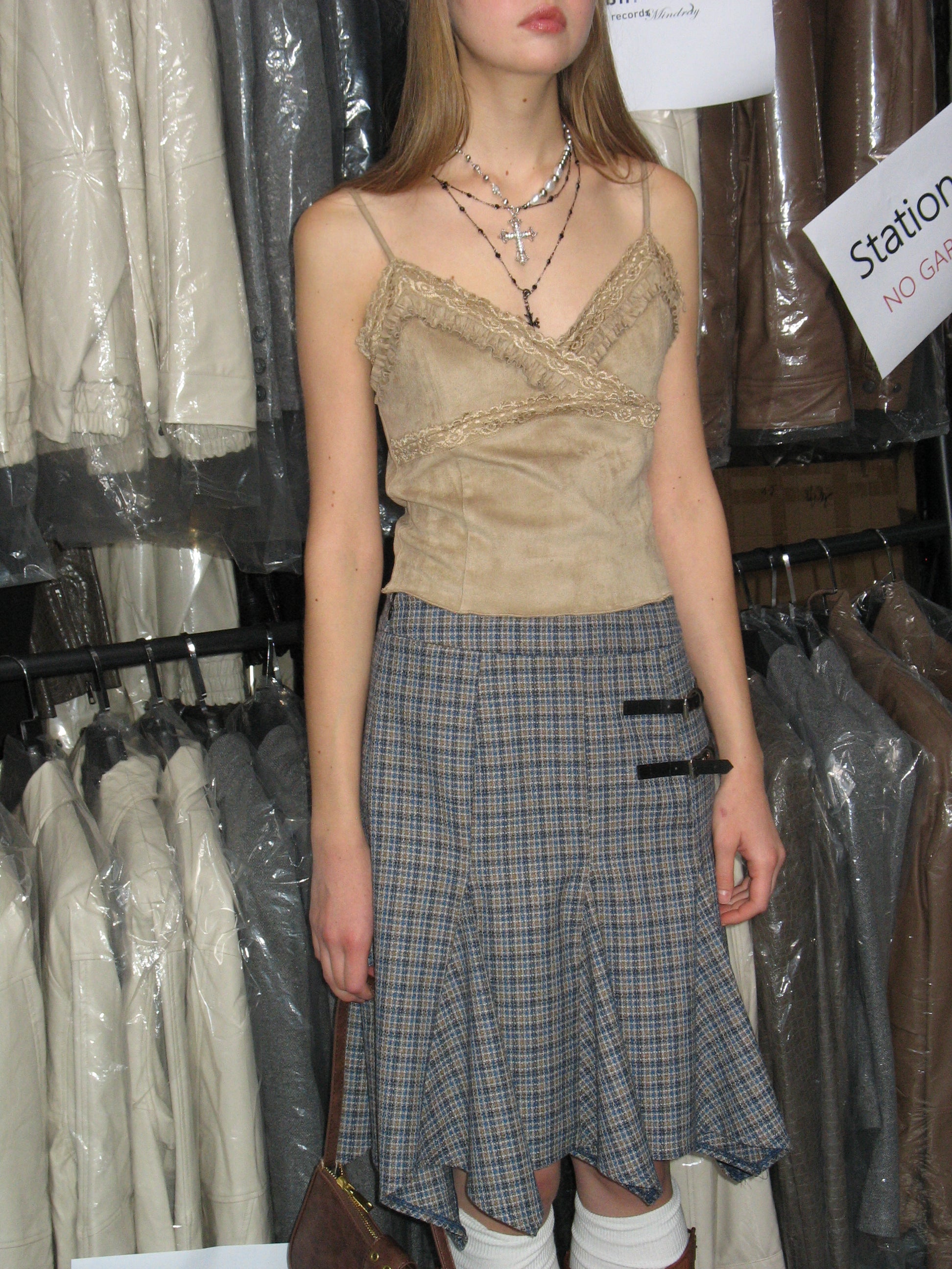 PROD Bldg 2023 winter 2 Suede Cami Top