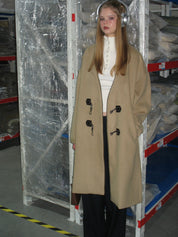PROD Bldg 2023 winter 2 V-Neck Duffle Coat