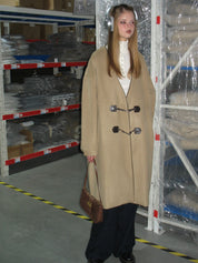 PROD Bldg 2023 winter 2 V-Neck Duffle Coat