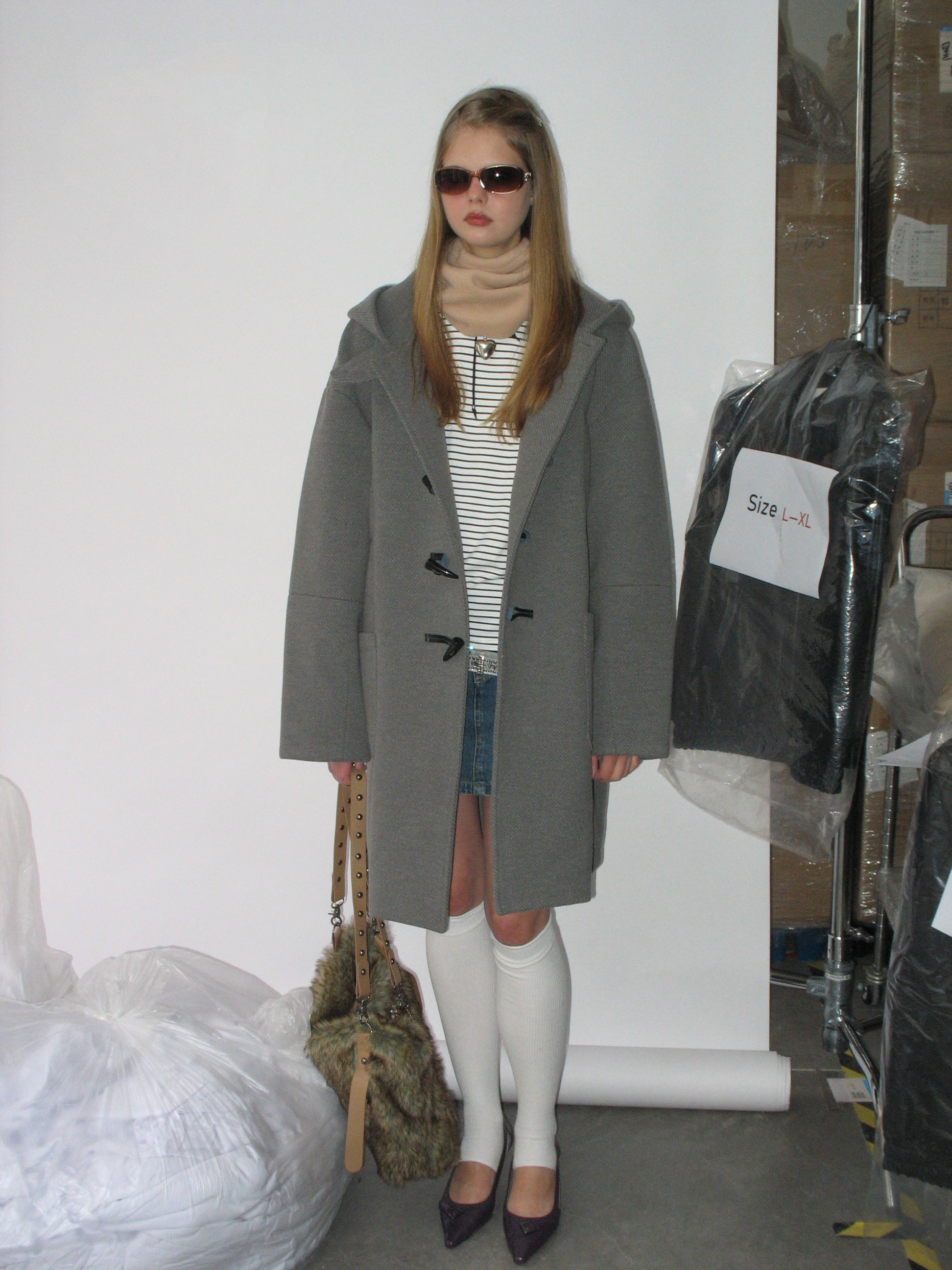 PROD Bldg 2023 winter 2 Women Casual Duffle Coat