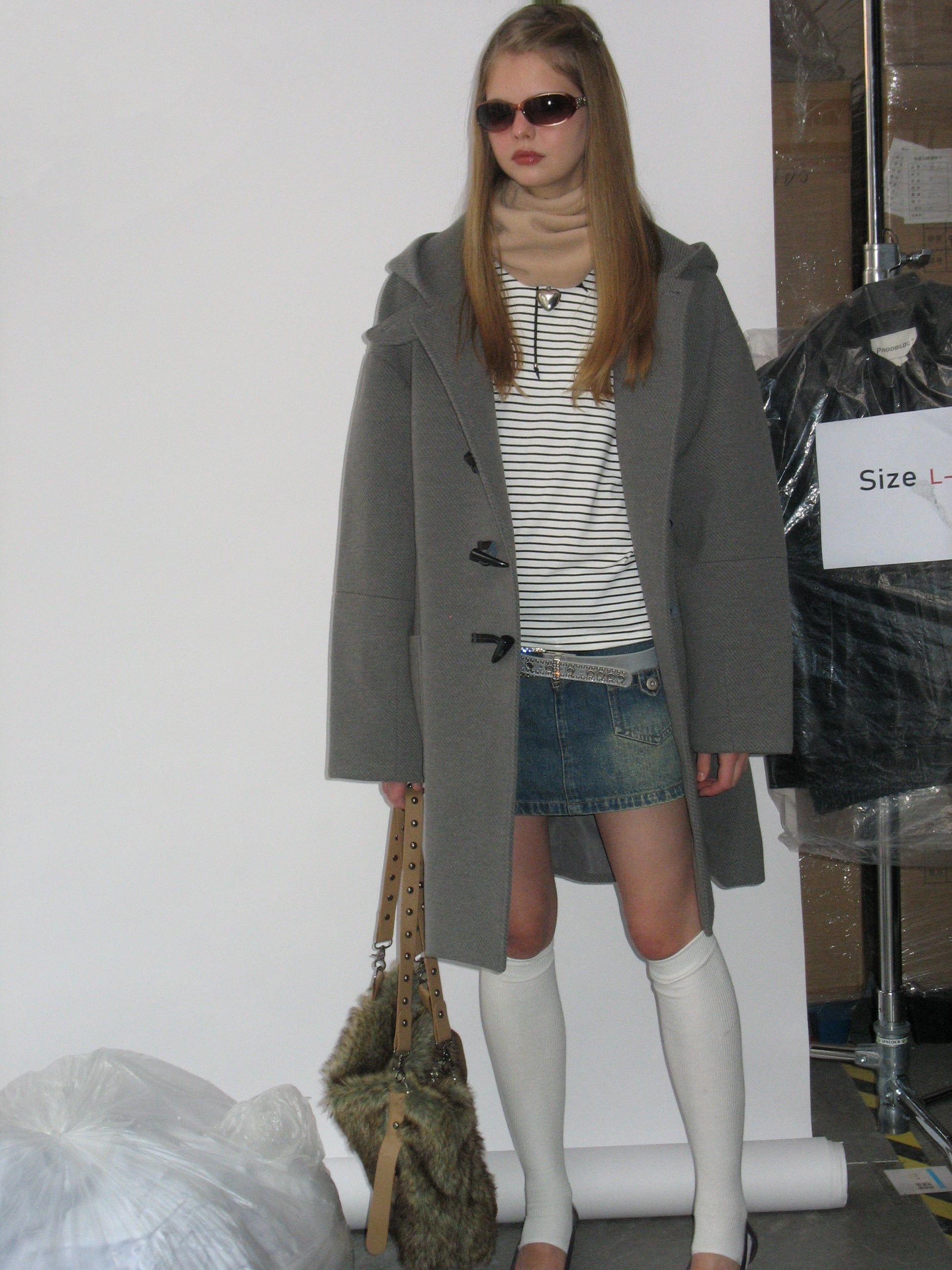 PROD Bldg 2023 winter 2 Women Casual Duffle Coat
