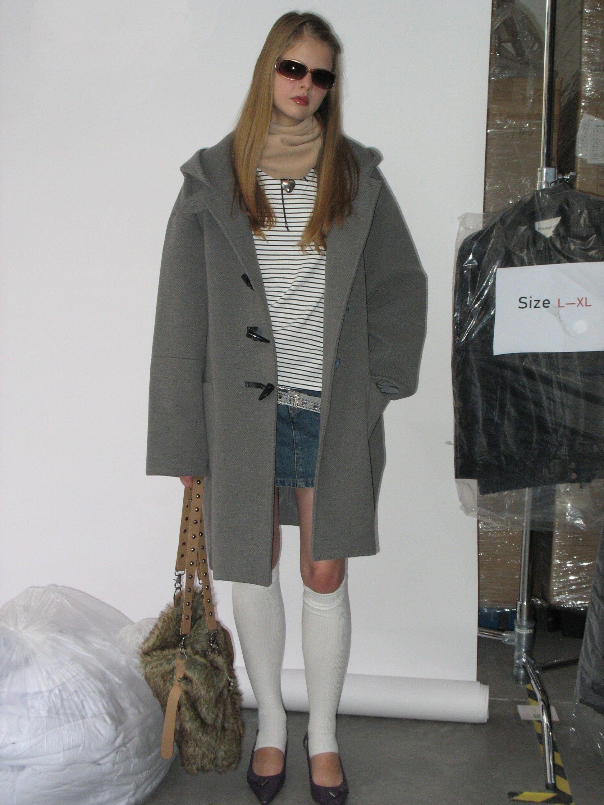 PROD Bldg 2023 winter 2 Women Casual Duffle Coat